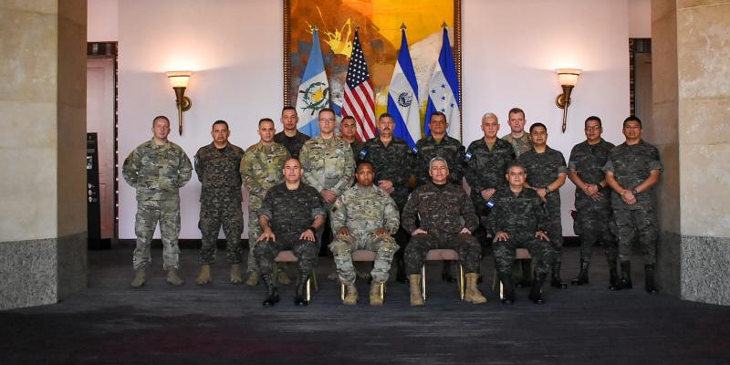 Ejércitos del Triángulo Norte abordan desafíos tácticos y estratégicos con las Fuerzas Armadas de los Estados Unidos de América