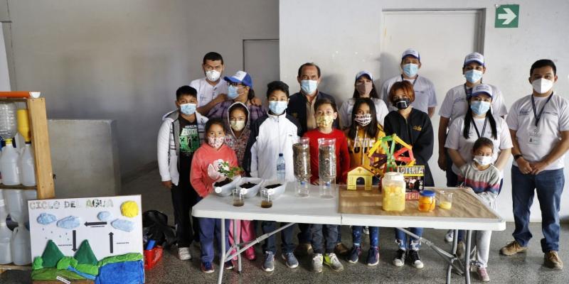 Feria del Agua del MARN involucra a niños en acciones de cambio