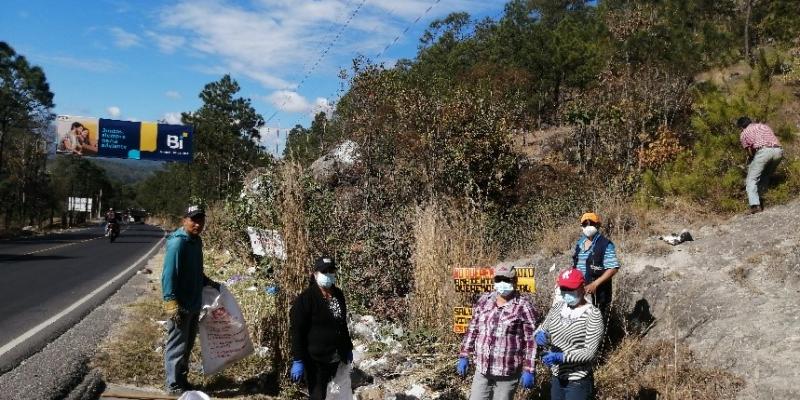 Campaña de limpieza elimina contaminación en Malacatancito, Huehuetenango