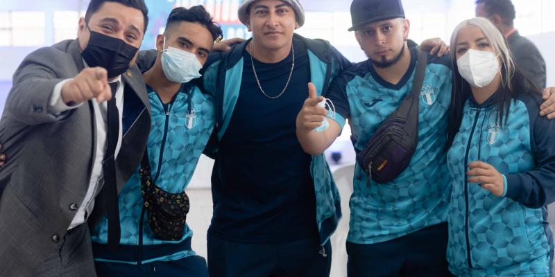 Jóvenes Break Dance