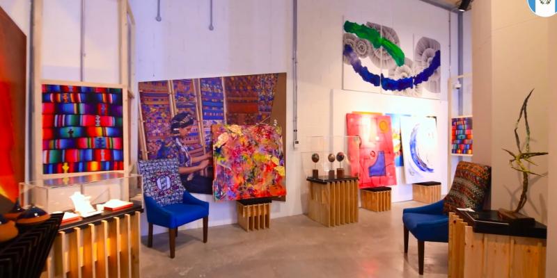 Artistas plásticos guatemaltecos exhiben sus obras en Expo 2020 Dubái 