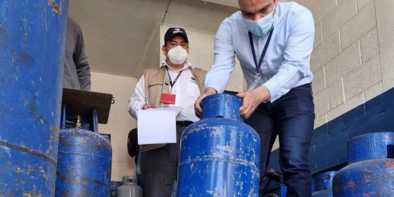 El MEM sigue con la fiscalización de expendios de gas propano.