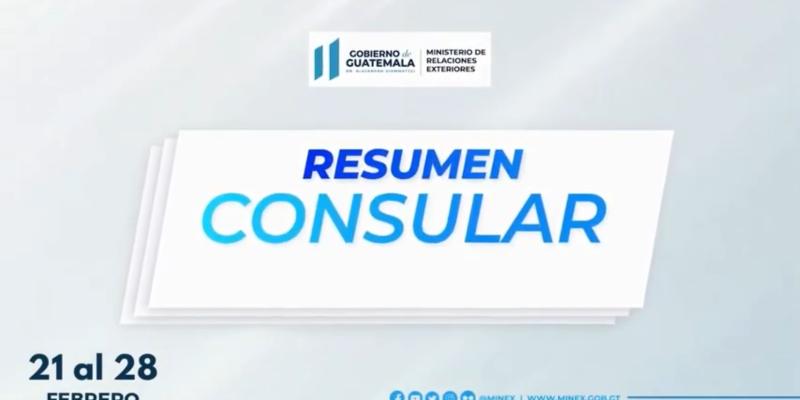 Resumen consular