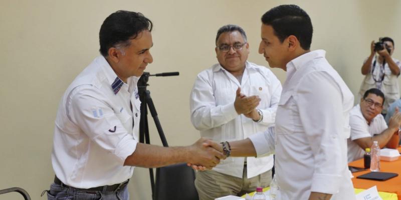 Ministros de Ambiente de Guatemala y Honduras acuerdan trabajar en equipo para el saneamiento del río Motagua