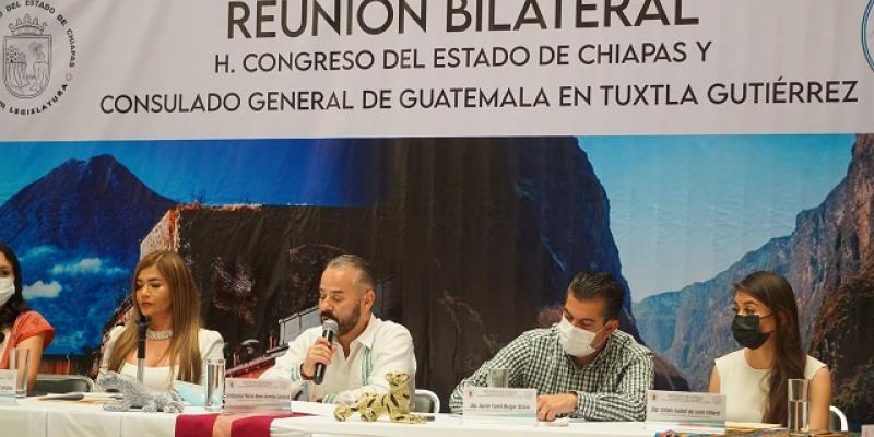 Consulado de Guatemala aborda temas migratorios con Congreso de Chiapas, México
