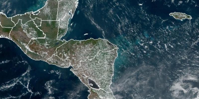 Imagen satelital. Fuente: NOAA.