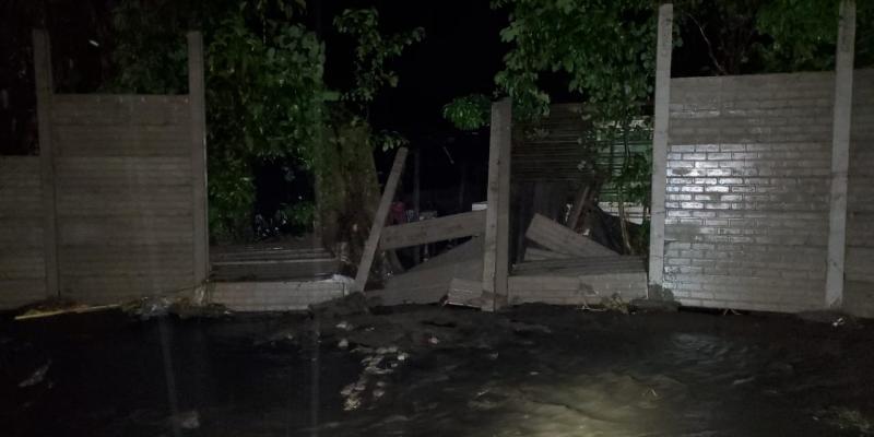 INUNDACIÓN EN EL CASERÍO CALLE VIEJA, RÍO BRAVO, SUCHITEPÉQUEZ.