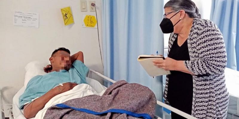 Consulado de Guatemala asiste a connacional herido al caer de un tren en San Luis Potosí, México 