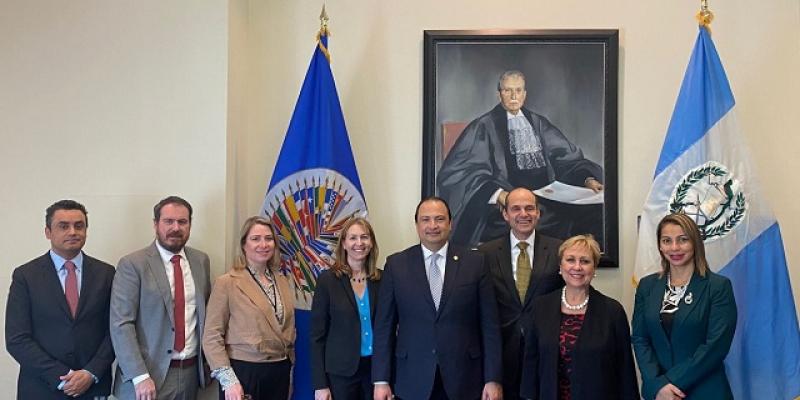 Guatemala y la OEA refuerzan colaboración en temas de seguridad 