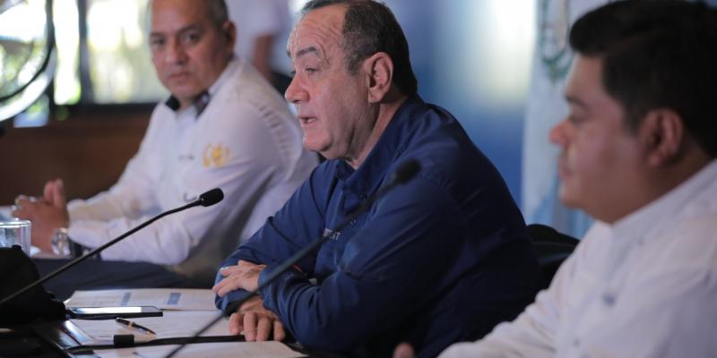 Presidente Alejandro Giammattei 