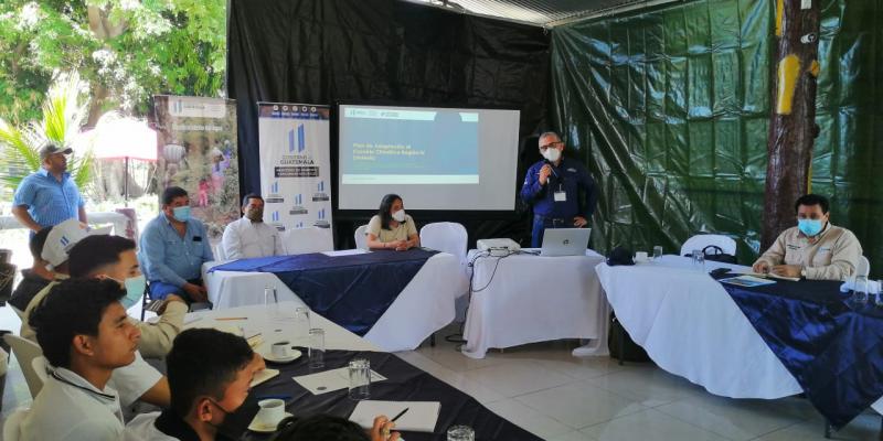 Municipalidades de Jutiapa y Santa Rosa reciben taller sobre cambio climático y el Reglamento 164-2021