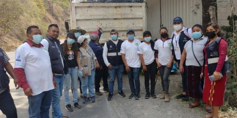 Jornadas de limpieza en Huehuetenango recolectan 20 toneladas de desechos