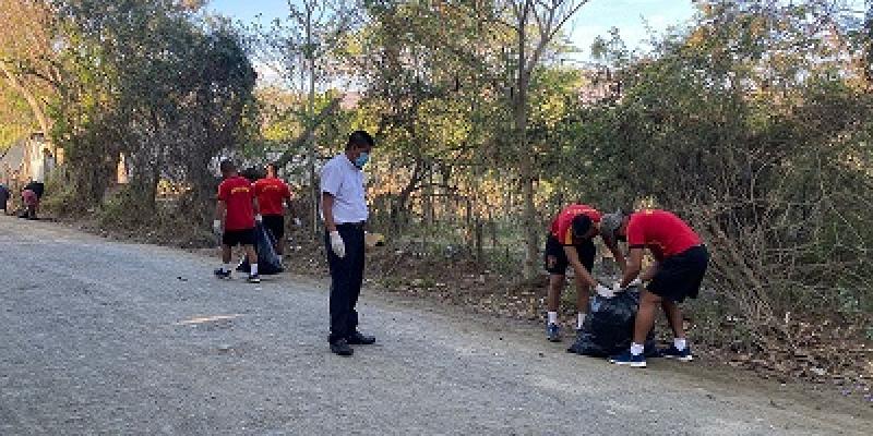 Brigada de Artillería de Campaña apoya jornada de deschatarrización en Baja Verapaz
