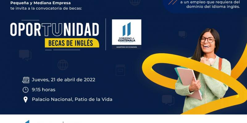 Un programa de becas que beneficiará a miles de guatemaltecos a mejorar su condición laboral e incrementar sus ingresos.