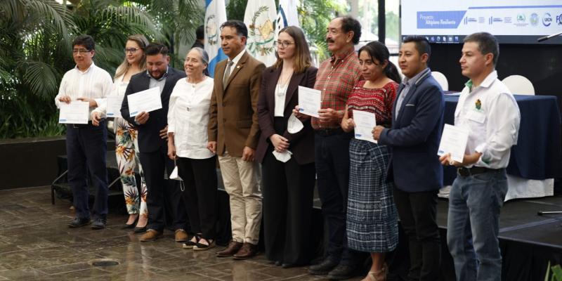 Altiplano occidental recibirá Q16 millones para sumarse a los esfuerzos contra el cambio climático