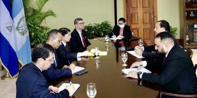Canciller Mario Búcaro fortalece lazos bilaterales en visita de trabajo a Nicaragua
