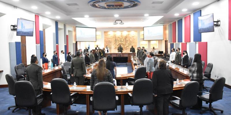 Inauguración del diplomado de "Abordaje de los Delitos de Violencia Sexual, Explotación y Trata de Personas, cometidos a través del mal uso de medios tecnológicos y ciberseguridad”.