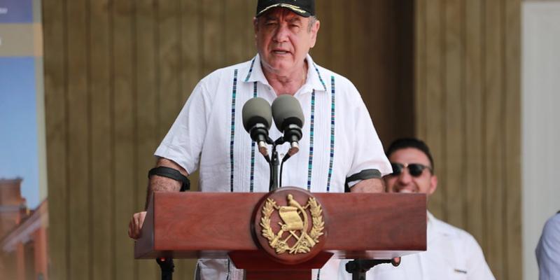 Presidente Alejandro Giammattei 