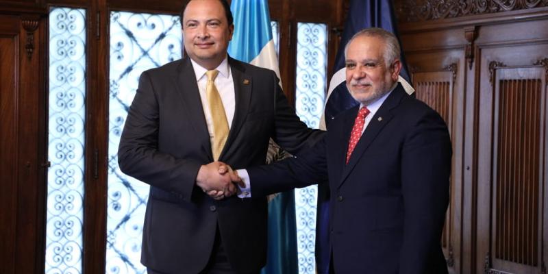 Canciller de Guatemala y secretario general de la AEC abordan asuntos de cambio climático, seguridad alimentaria, migración y recuperación económica