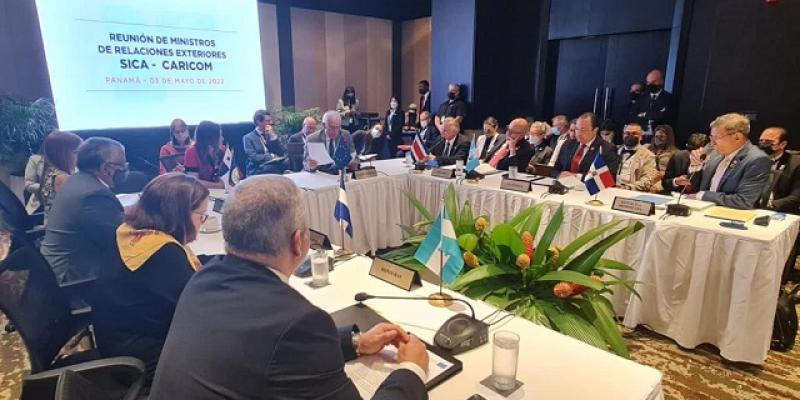 Canciller Mario Búcaro participa en Reunión de Ministros de Relaciones Exteriores del SICA y de la CARICOM 