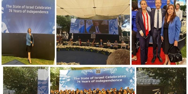 Presidente de Guatemala felicita por su Independencia al Estado de Israel