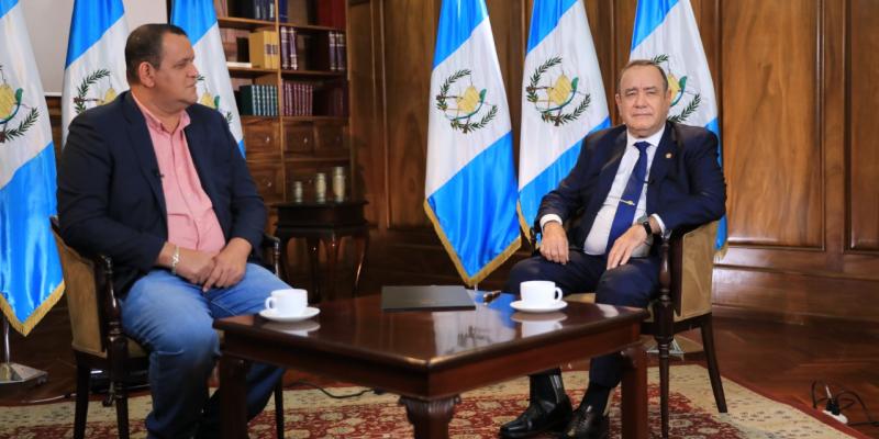 Presidente Alejandro Giammattei 