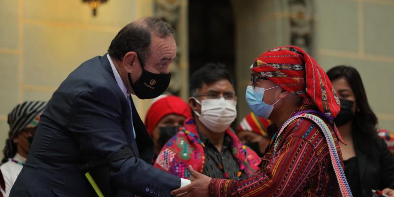 Presidente Alejandro Giammattei 