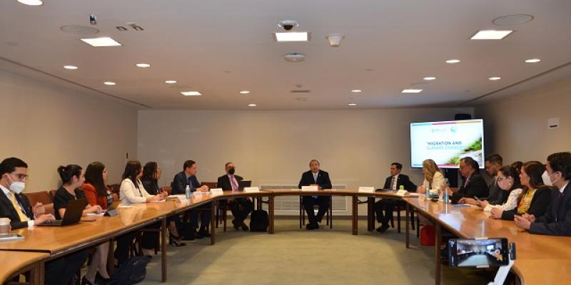 Canciller de Guatemala dirigió foro en Nueva York sobre migración y cambio climático