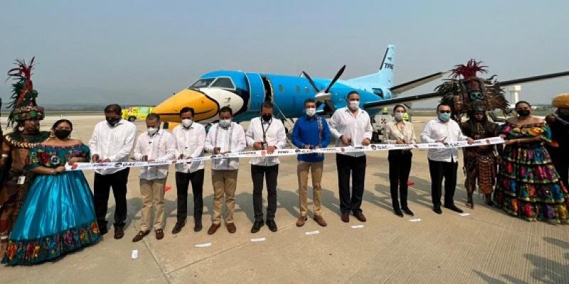 Minex y Misión Consular participan en inauguración de vuelo Guatemala - Tuxtla Gutiérrez