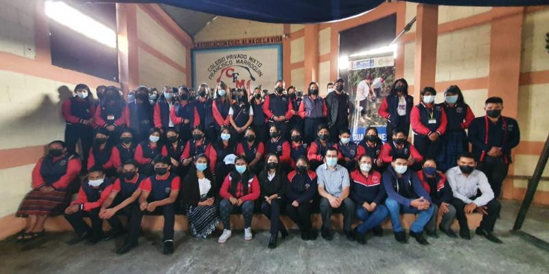 Nuevos Guardianes Ecológicos se preparan en Totonicapán