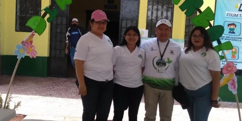 MARN y sociedad civil de Huehuetenango se unen para reforestar