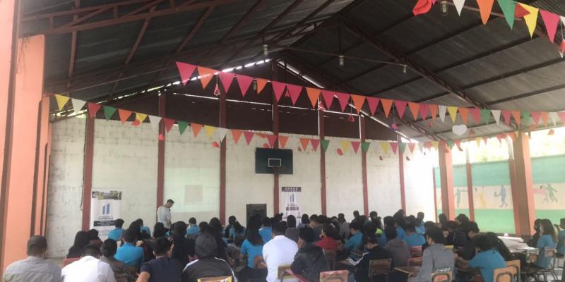 Educación ambiental en Cubulco avanza con jóvenes comprometidos