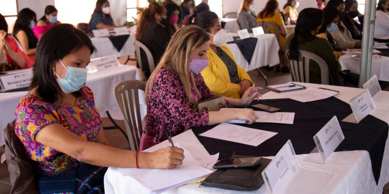 Representantes de las Unidades de Género del Organismo Ejecutivo 