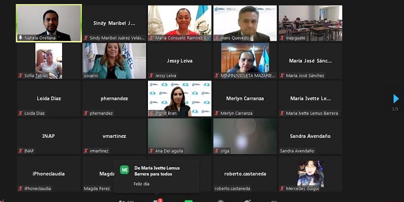 El panel fue virtual