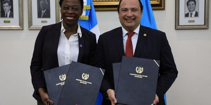 Minex y Acnur firman Carta Local de Entendimiento