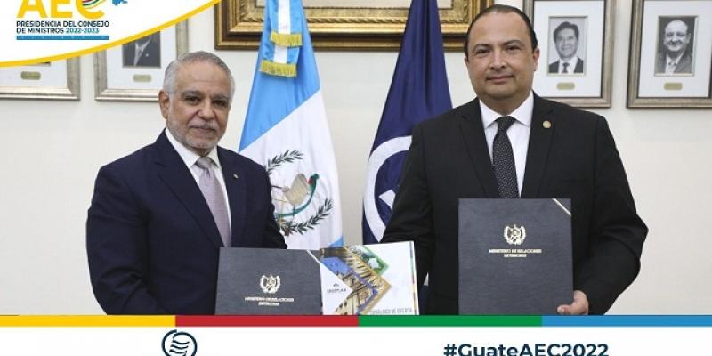 Guatemala presenta a la AEC su Catálogo de Oferta de Cooperación Internacional