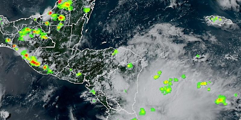 Imagen satelital. Fuente: NOAA.