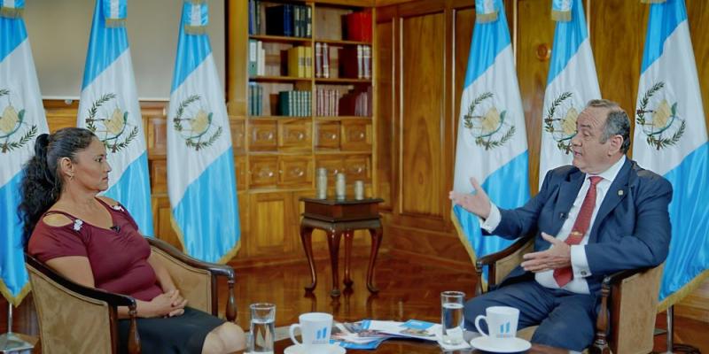 Presidente Alejandro Giammattei 