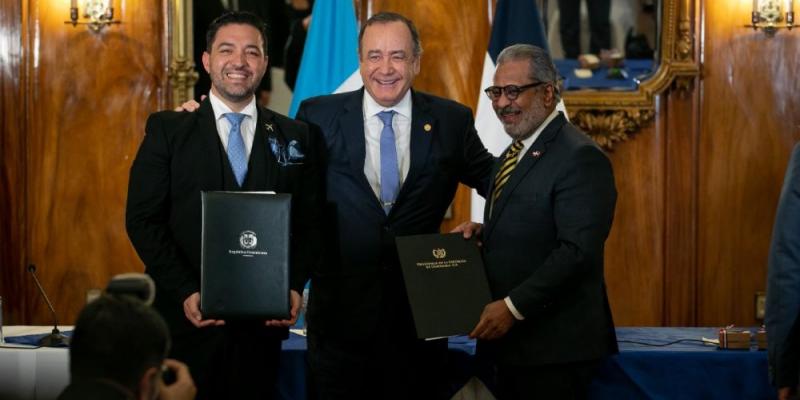 Presidente Alejandro Giammattei 