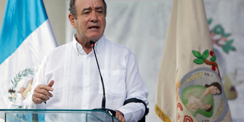 Presidente Alejandro Giammattei 