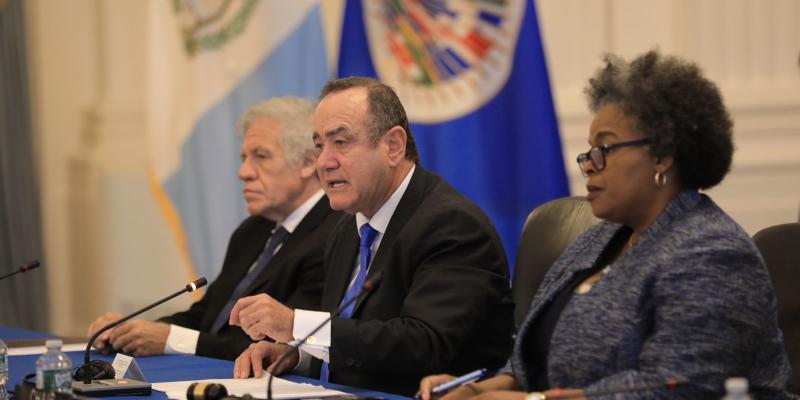 Presidente Alejandro Giammattei 