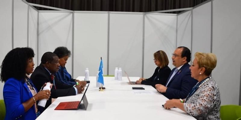 Guatemala y Santa Lucía refuerzan vínculos de amistad y cooperación bilateral
