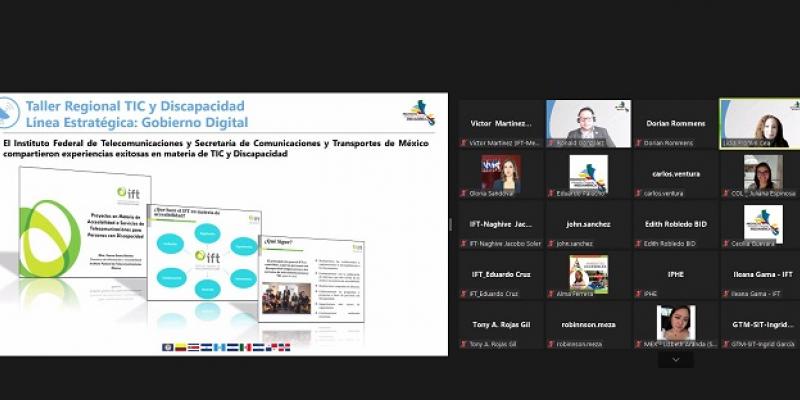 Guatemala participa en taller regional sobre Tecnologías de la Información y la Comunicación para personas con discapacidad