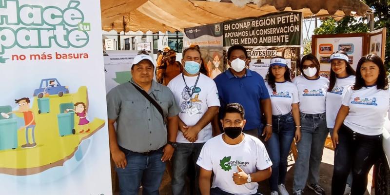 Petén celebra el mes del medioambiente