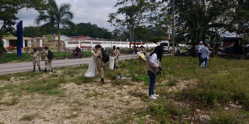 San Francisco Petén elimina la contaminación