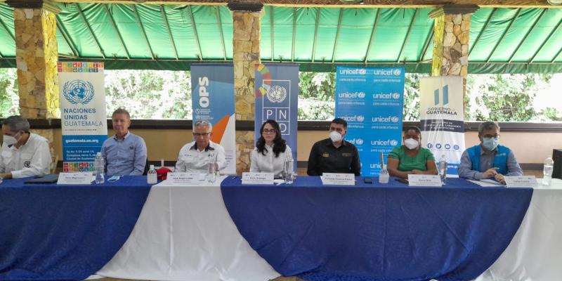 Lanzamiento del programa "Fortaleciendo la resiliencia en los hogares para la seguridad hídrica y alimentaria en el Corredor Seco