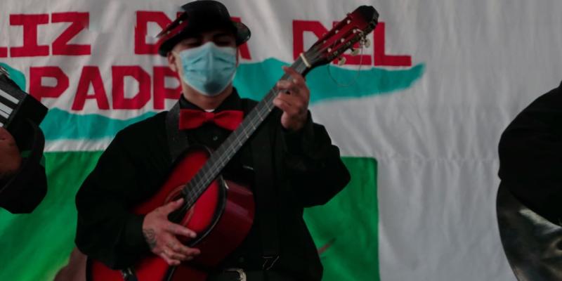 Los jóvenes interpretaron diferentes canciones