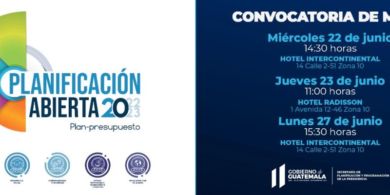 Planificación Abierta 2022