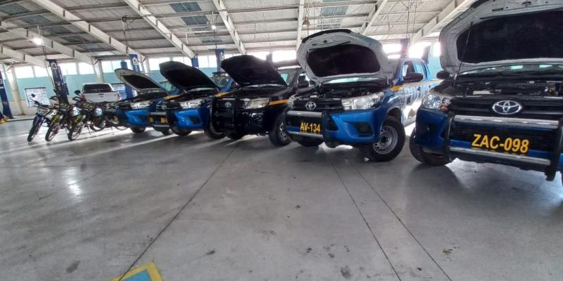 Gobernación fortalece seguridad con la recuperación y entrega de unidades a comisarías