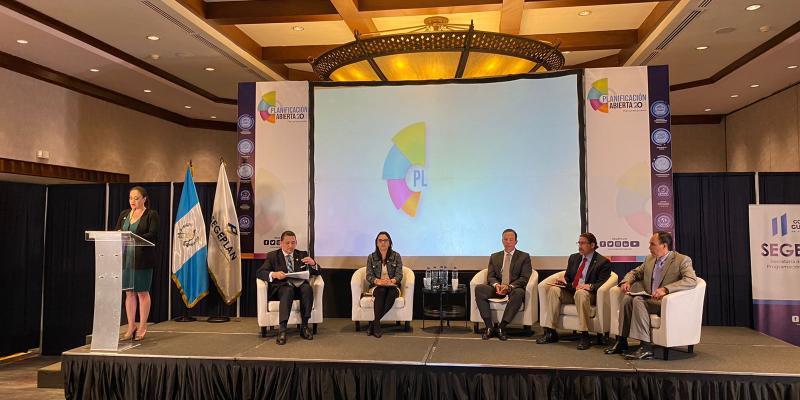 Conferencia sobre Planificación Abierta pilar Estado Transparente y Eficiente
